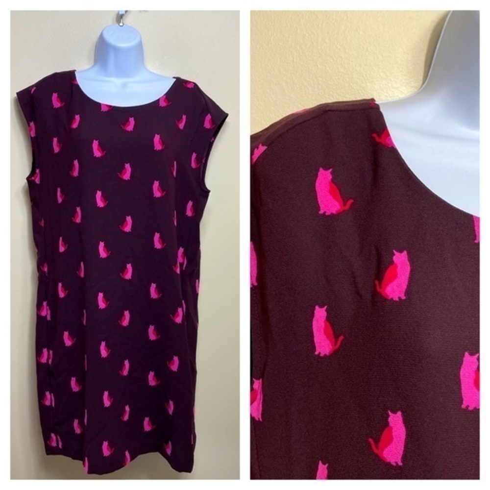 Loft sleeveless cat dress